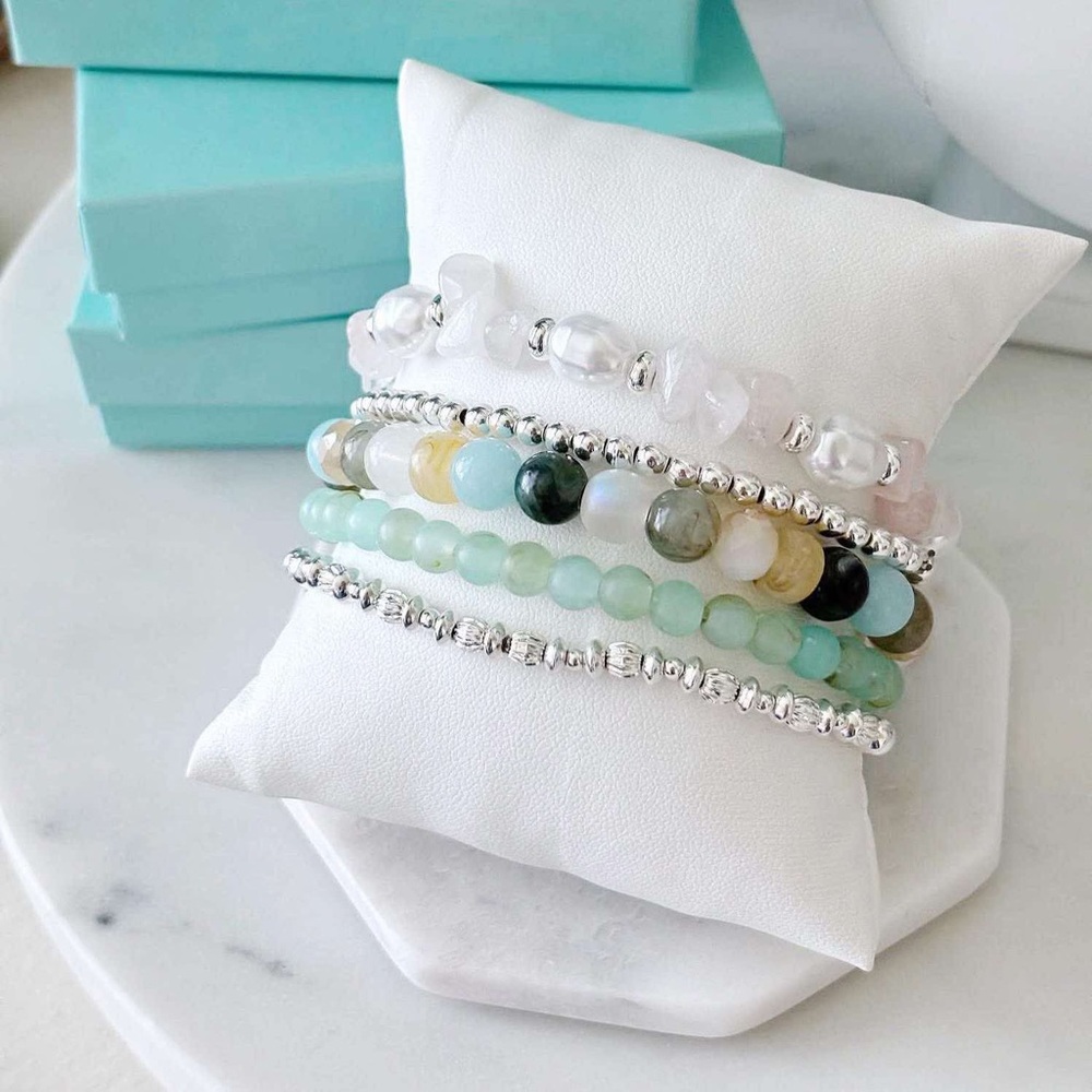 Carefree set of 5 Park Lane Multicolor Beaded Bracelet Set